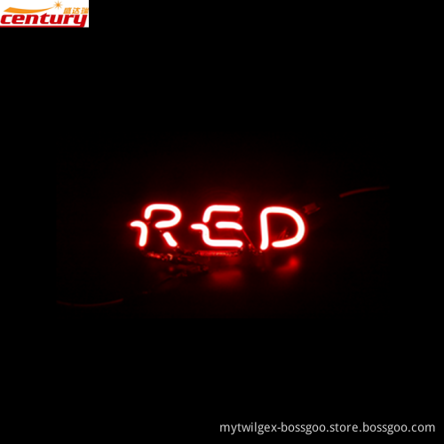 wholesale china factory price custom red color neon light sign